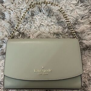 Kate Spade Green Leather Crossbody Purse
